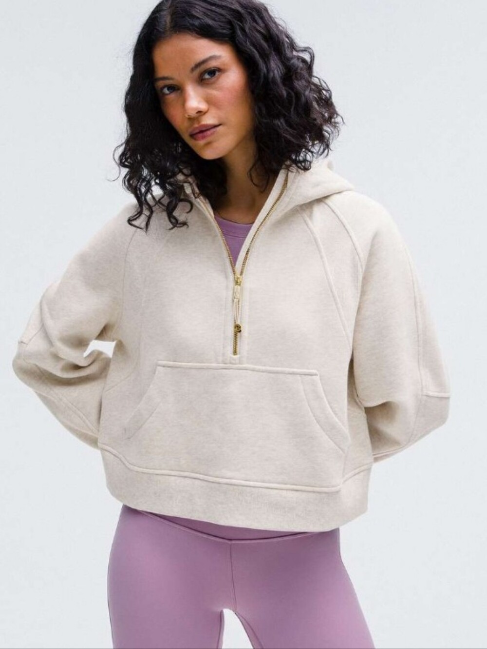 Lululemon Scuba Oversized Half Zip Hoodie